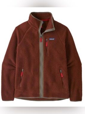 NWOT Patagonia Retro Pile Dried Vanilla Sherpa Fleece Jacket Size S